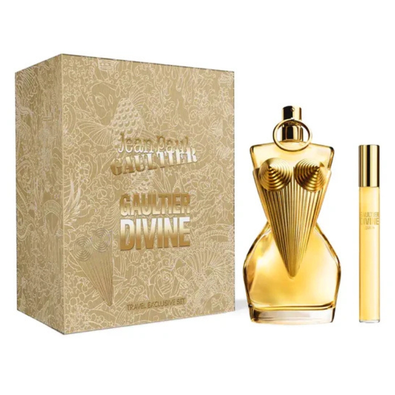 Principal_30090 Jean Paul Gaultier Divine Kit F( 100Mledp+10ml EDP) - Imagen 1