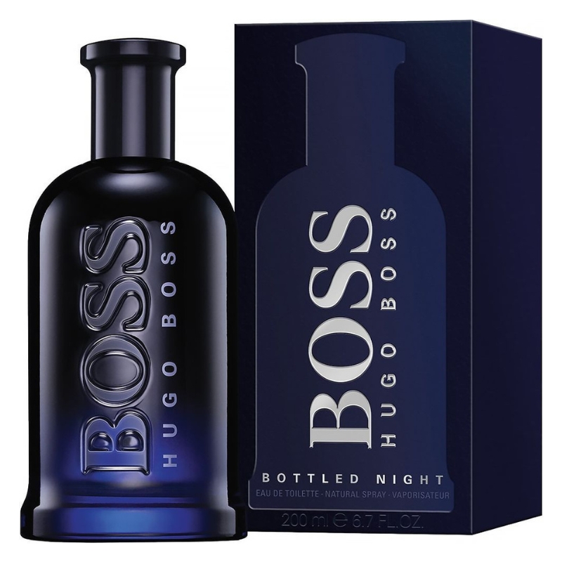 Principal_33985 Hugo Boss Bottled Night M 200ml EDT - Imagen 1