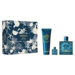 Versace Eros M Kit 100ml EDP+150ml S/G+5ml EDP