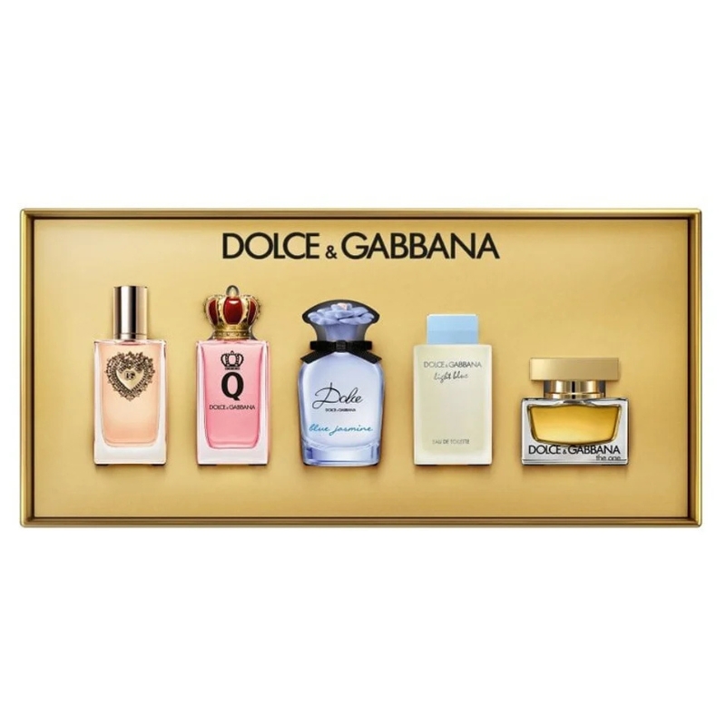 Principal_51750 Dolce & Gabbana Kit W 5Pcs 5ml Light Blue+Devotion+Q+Blue Jasm - Imagen 1