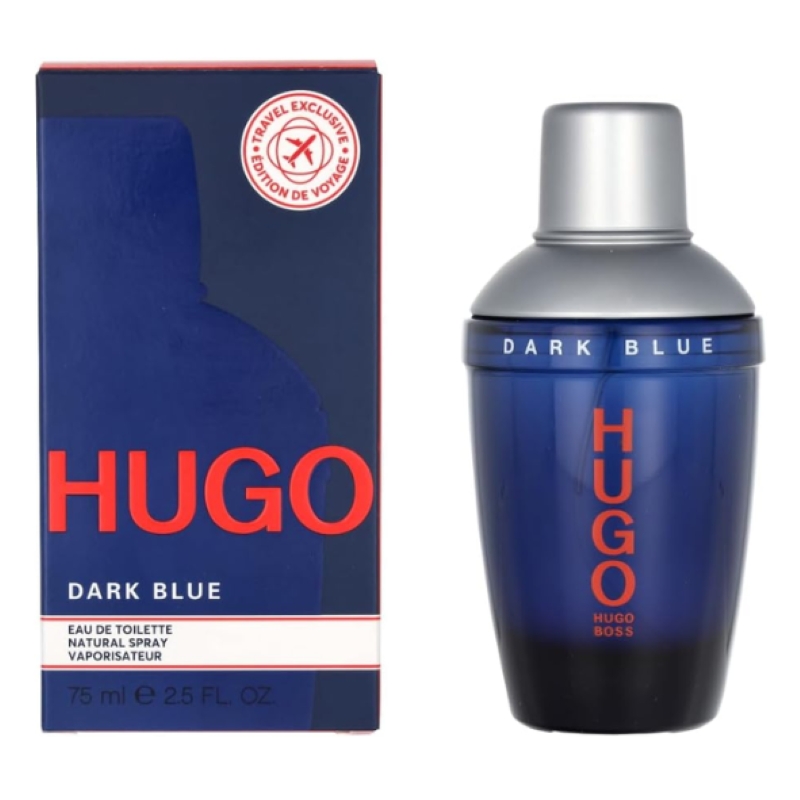 Principal_60820 Hugo Boss Hugo Dark Blue EDT M 75ml - Imagen 1