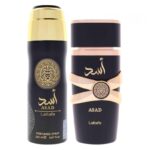 Lattafa Asad 2Pc 100ml EDP + 200ml Spray