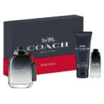 Coach New York M 3Pc Set 100ml EDT + 100ml S/G + 15ml EDT Spray